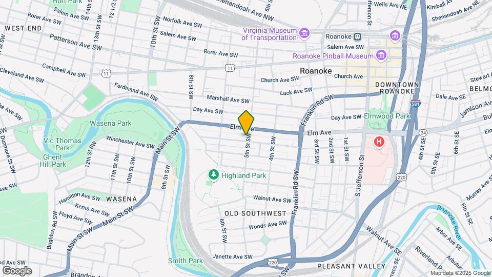 501 Mountain Avenue SW Map and Location Details