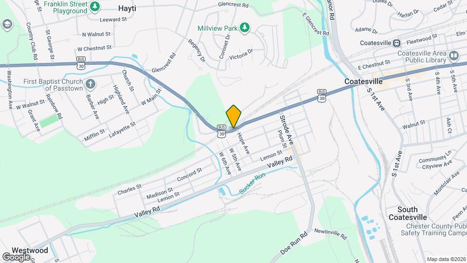 524 Lincoln Hwy E, Unit Apt 3F Map and Location Details