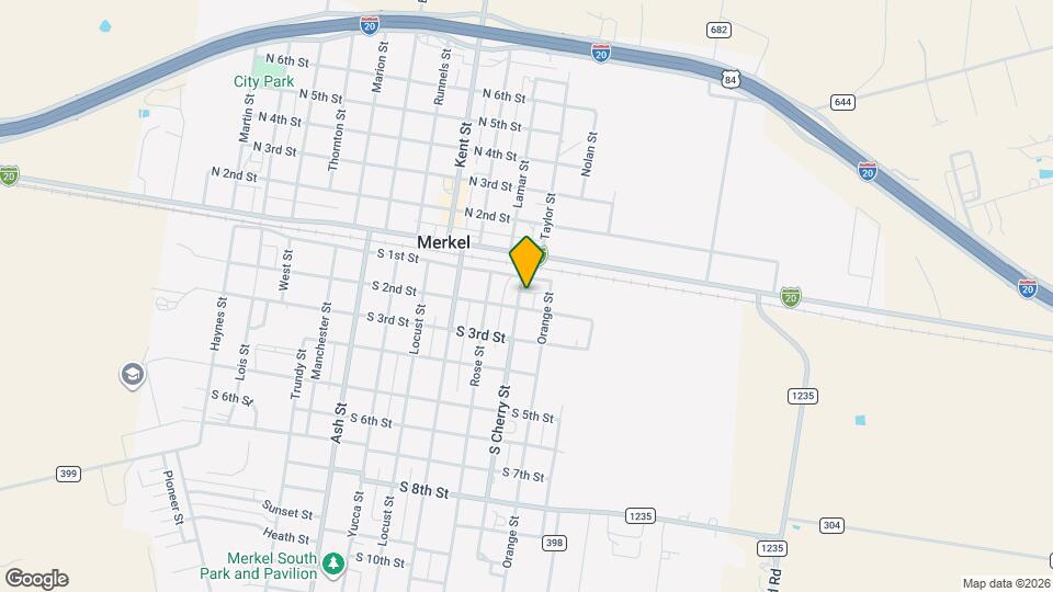 107 S Cherry St Map and Location Details