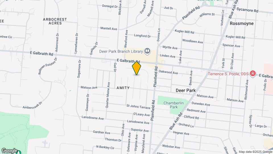 7822 Eustis Ct Map and Location Details