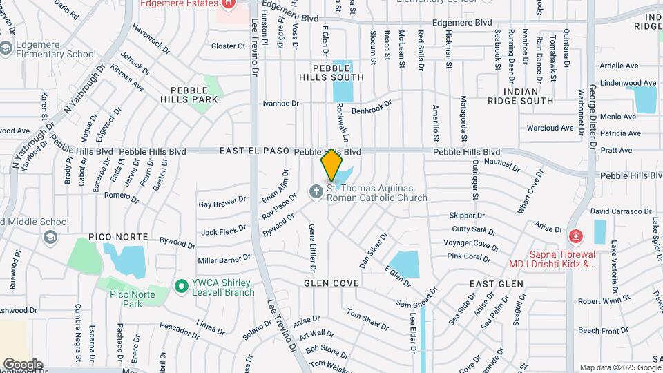 2820 E Glen Dr Map and Location Details