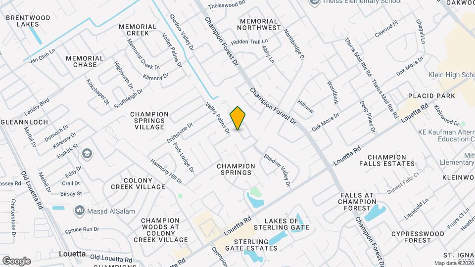 17227 S Bristle Pine Dr Map and Location Details