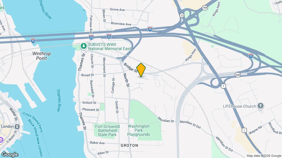 267 Bridge St Map and Location Details