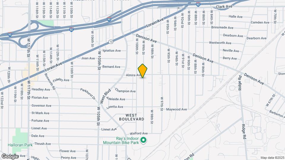 3376 W 99th St Map and Location Details