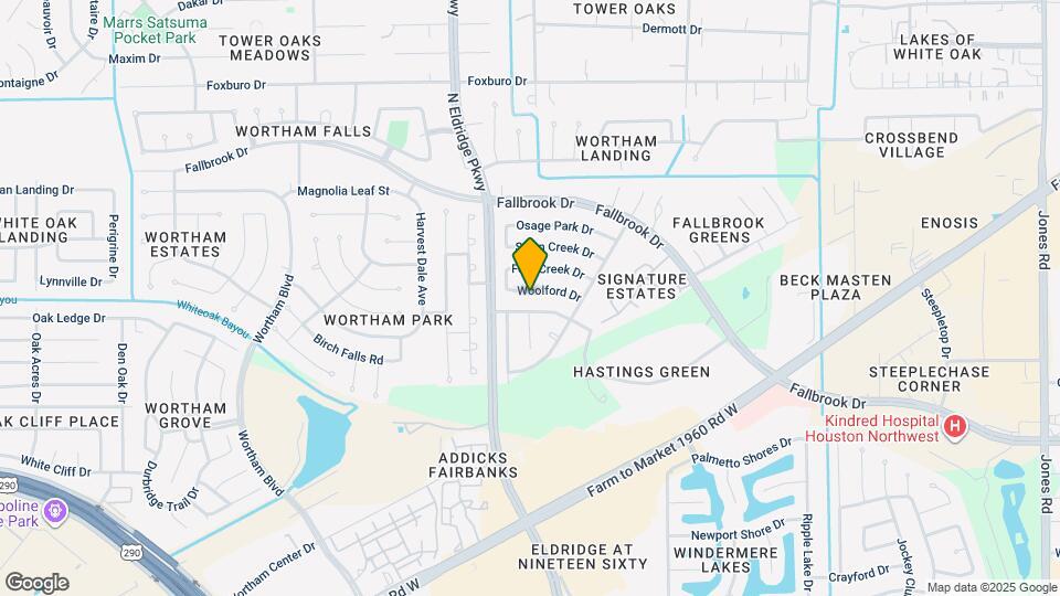 12023 Woolford Dr Map and Location Details
