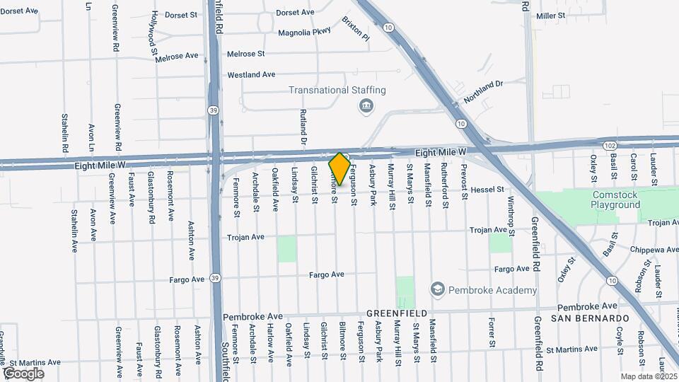 20500 Biltmore St Map and Location Details