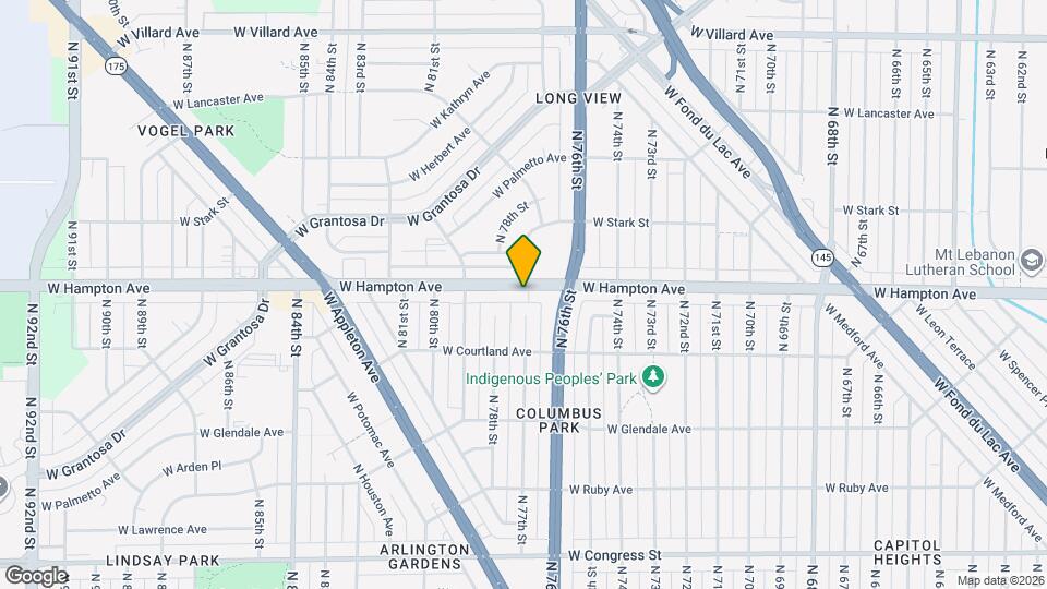 7701 W Hampton Ave Mapa y Detalles de la Ubicación