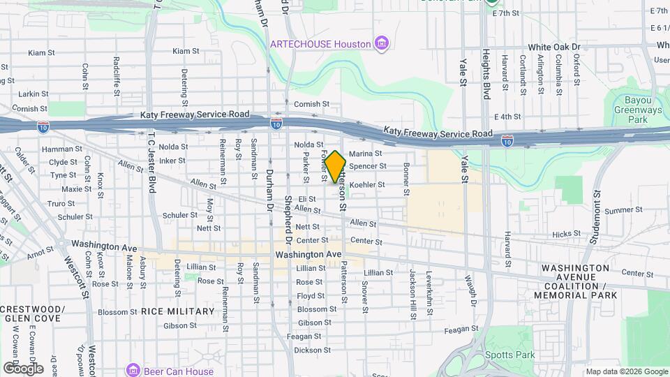 4511 Maxie St Map and Location Details