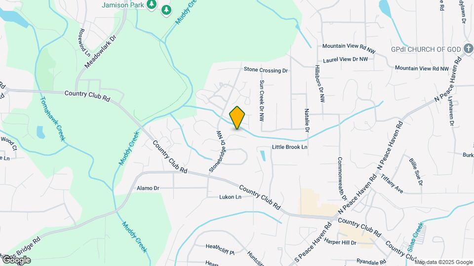 516 Rock Cliff Ct Map and Location Details