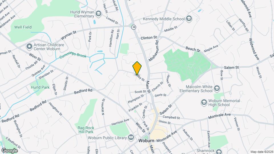 16 Kilby St-Unit -1 Map and Location Details