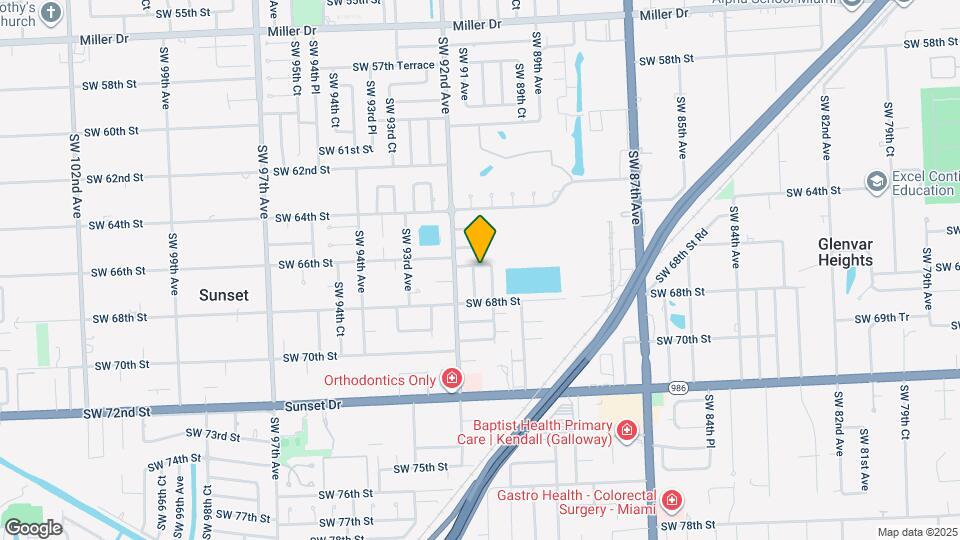 6651 SW 91 Ave Map and Location Details