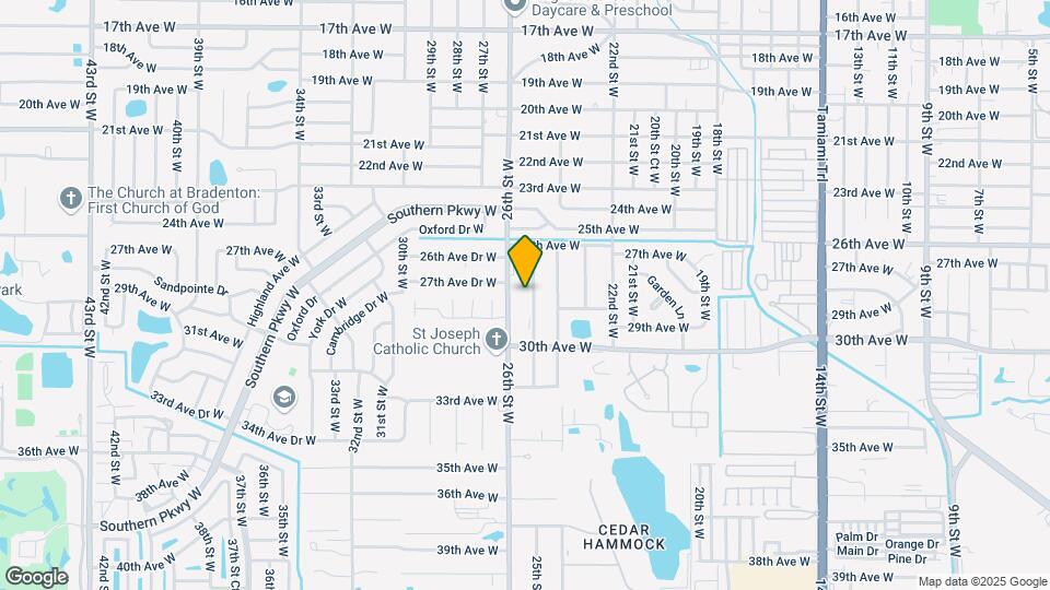 2810 25th St Map and Location Details