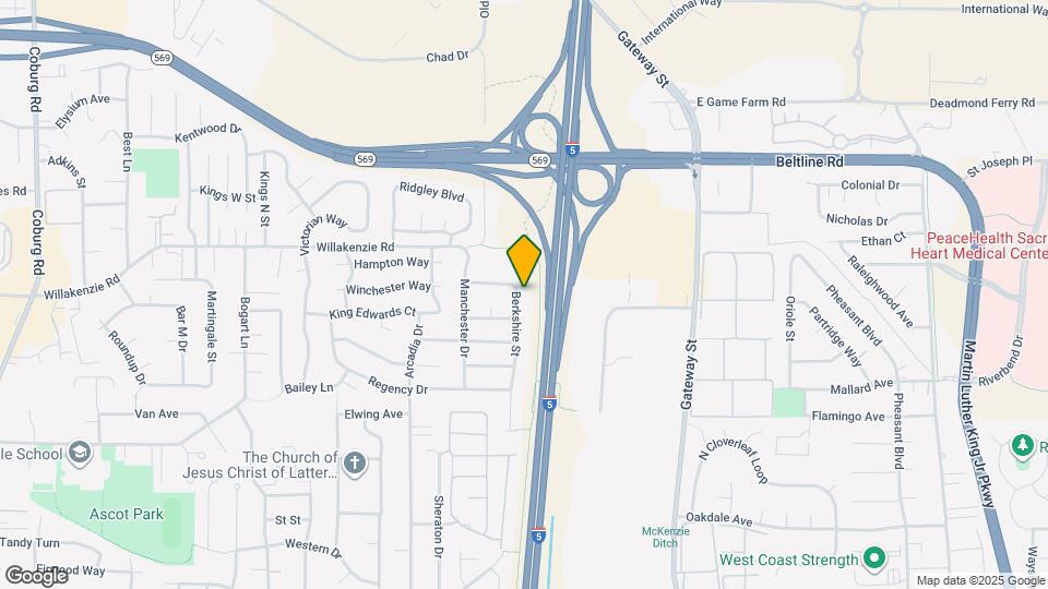 3611 Berkshire St Map and Location Details