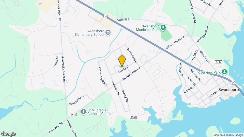 Swansboro Hill Apartments Map and Location Details