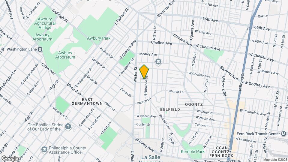 2135 W Spencer Ave Mapa y Detalles de la Ubicación