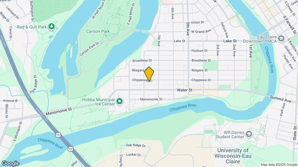 729 Chippewa St Mapa y Detalles de la Ubicación