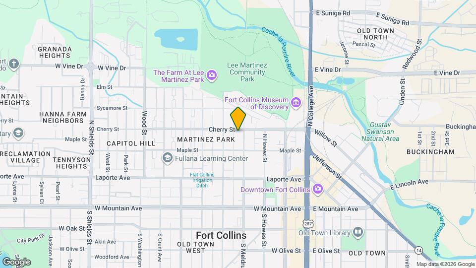 333 N Meldrum St Map and Location Details