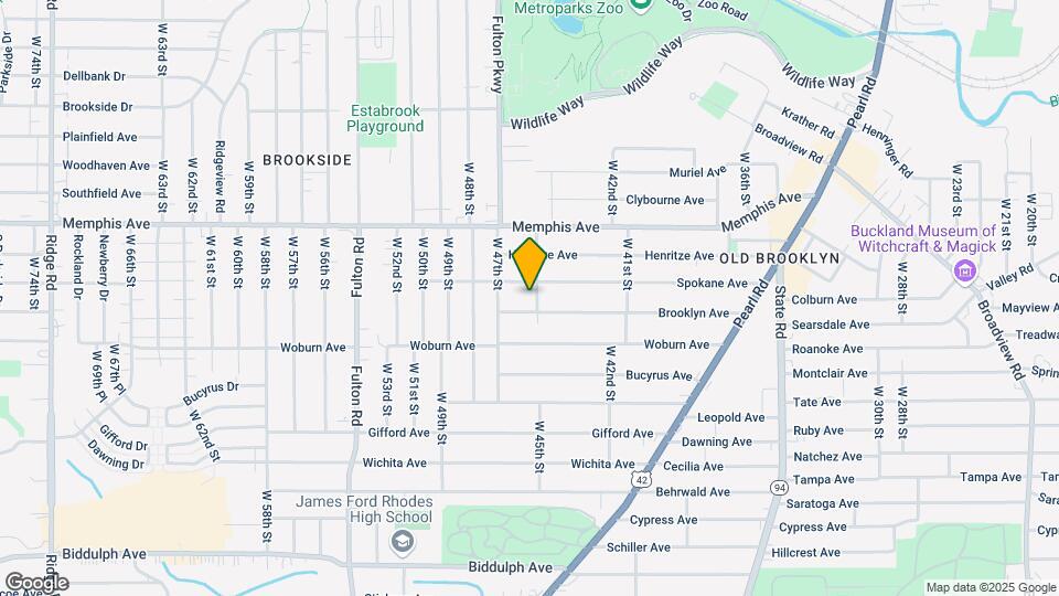 4360 W 45th St Map and Location Details