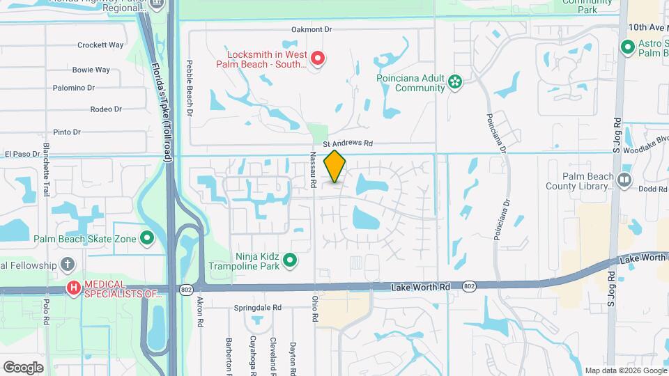 711 Laconia Cir Map and Location Details
