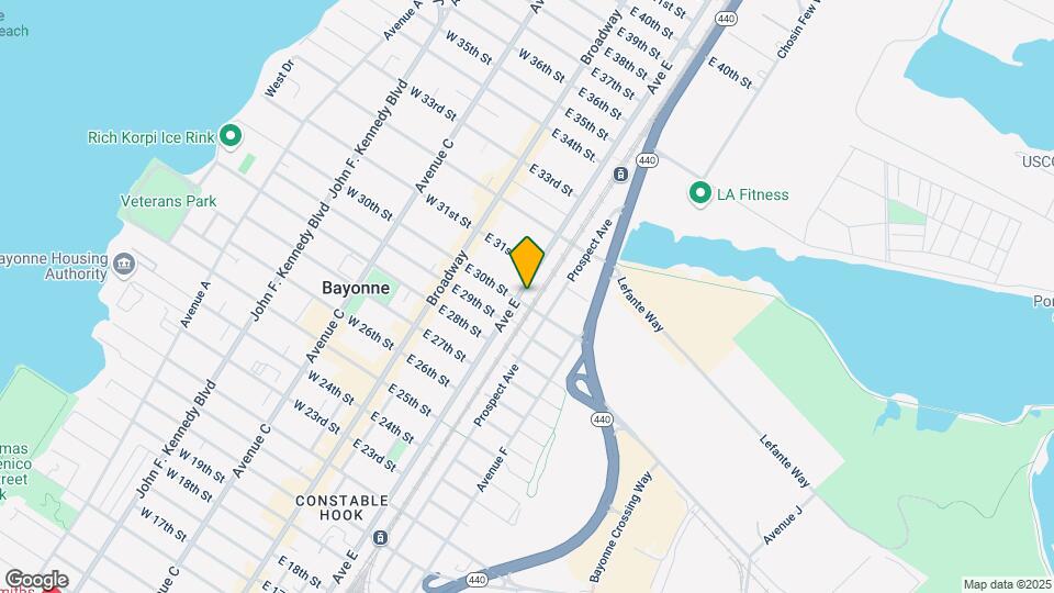 428 Avenue E Mapa y Detalles de la Ubicación