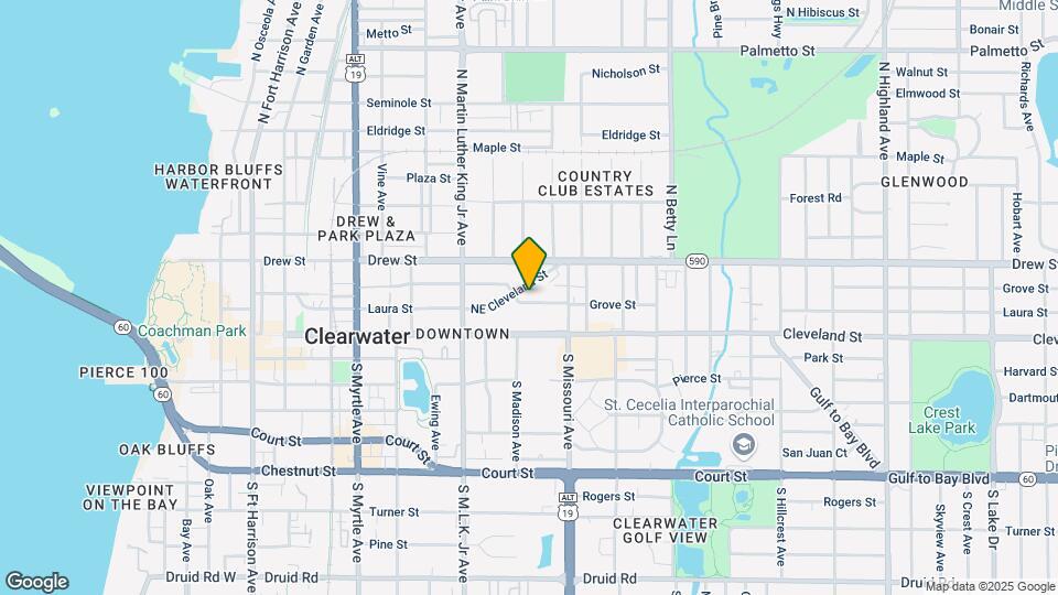 1160 Grove St Map and Location Details