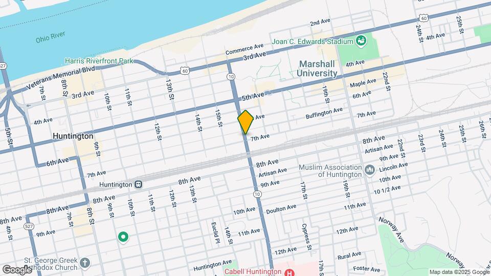 630 Hal Greer Blvd, Unit 3 Map and Location Details