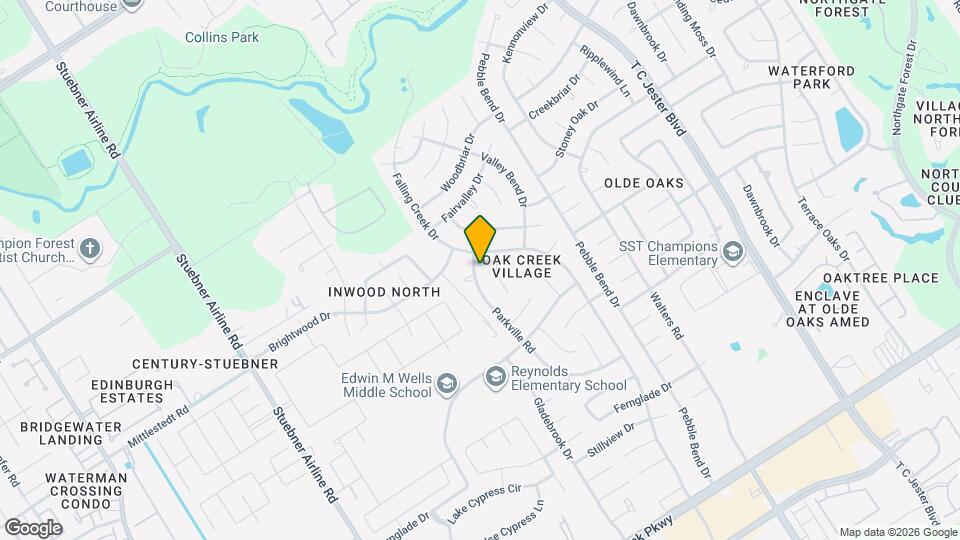 15322 Parkville Dr Mapa y Detalles de la Ubicación