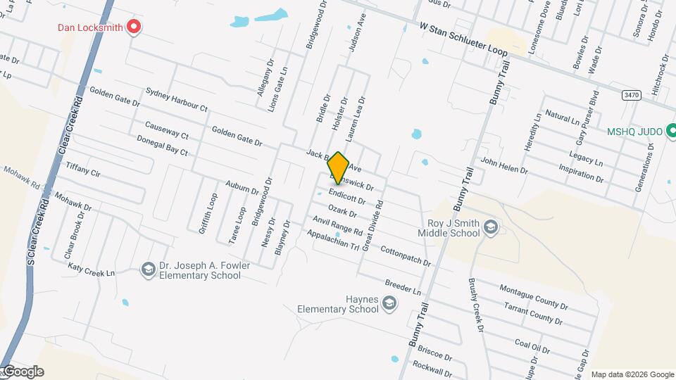 3901 Endicott Dr Map and Location Details