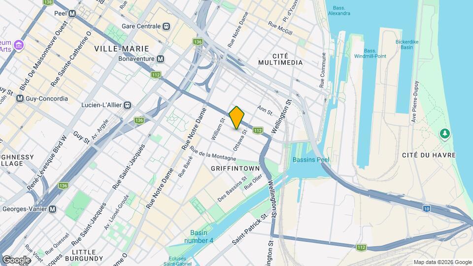 291 Rue Young Rue Map and Location Details