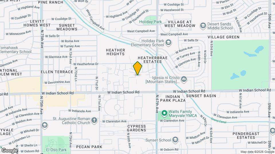 6817 W Devonshire Ave Map and Location Details