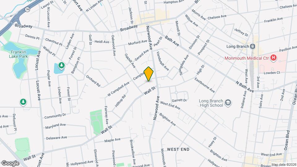 630 Overton Pl Map and Location Details