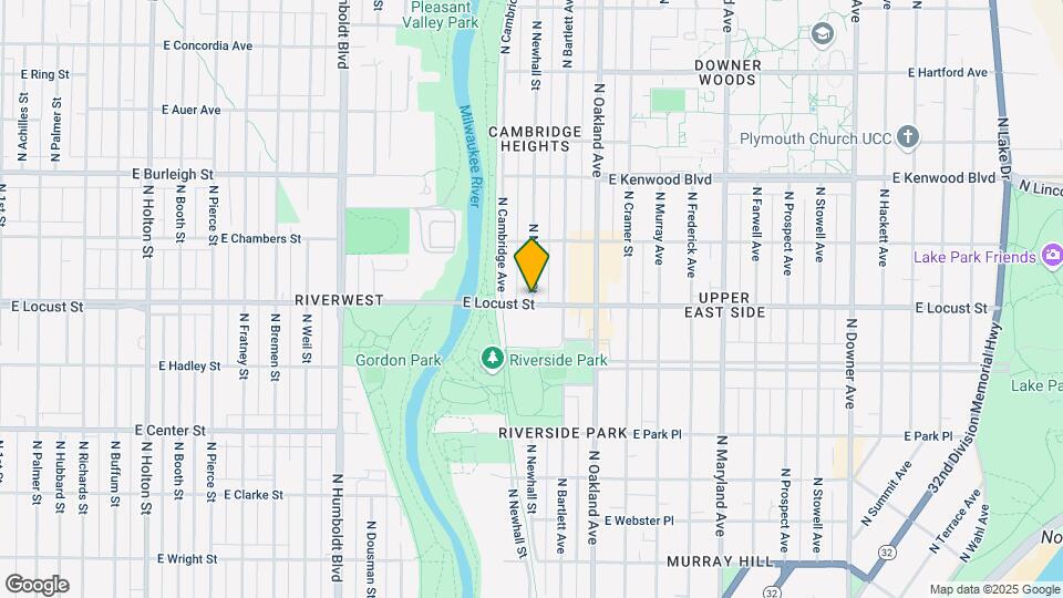 2905 N Newhall St Map and Location Details