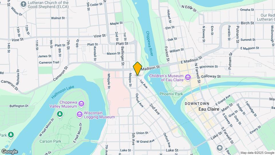1317 1st Ave Map and Location Details