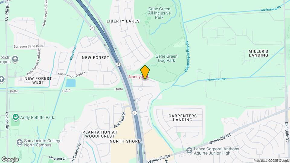 6464 East Sam Houston Pkwy N Map and Location Details