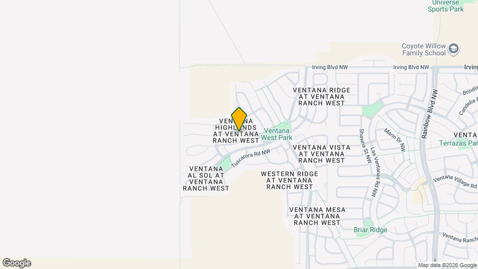 8020 Pony Hills Pl NW Map and Location Details