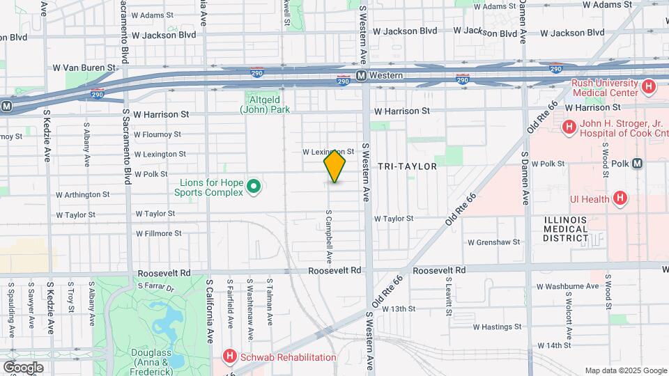 2452 W Arthington St Map and Location Details