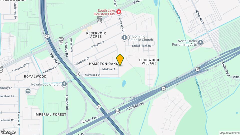 7934 Round Rock Dr Map and Location Details