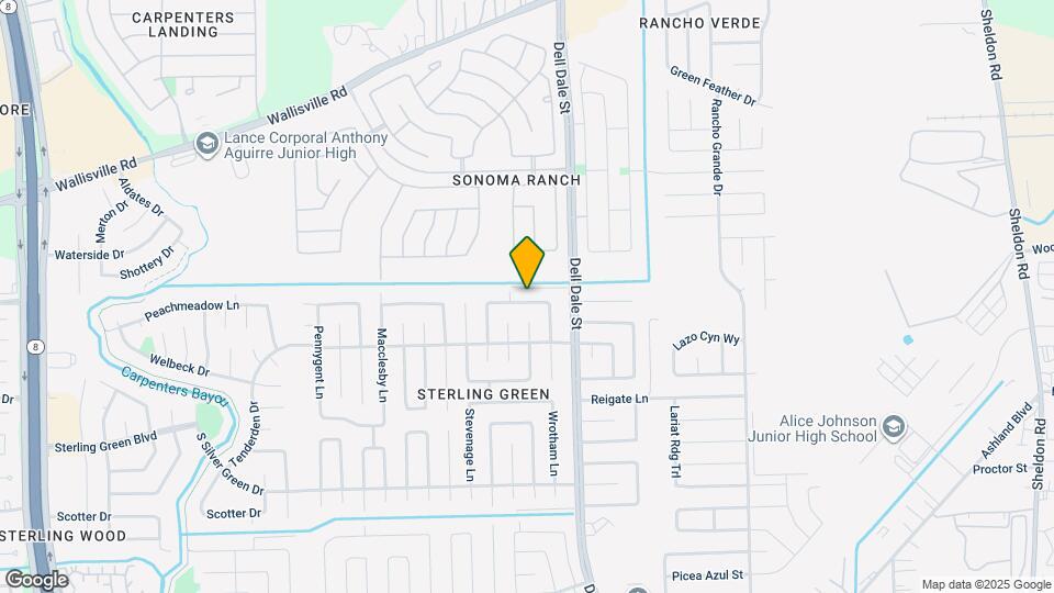 15243 Peachmeadow Ln Map and Location Details