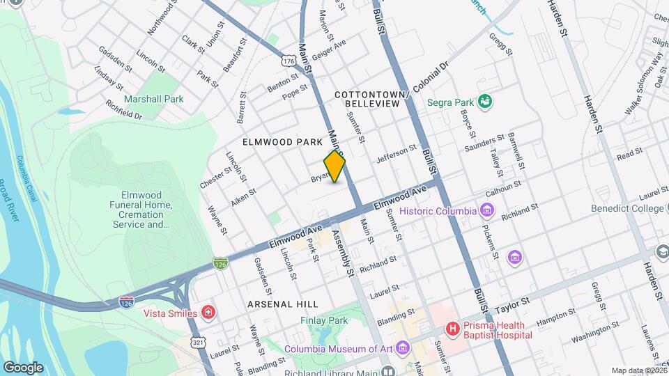 1117 Kinard Ct Map and Location Details