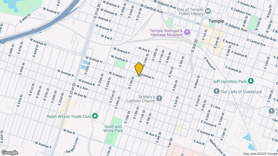 814 S 15th St Map and Location Details