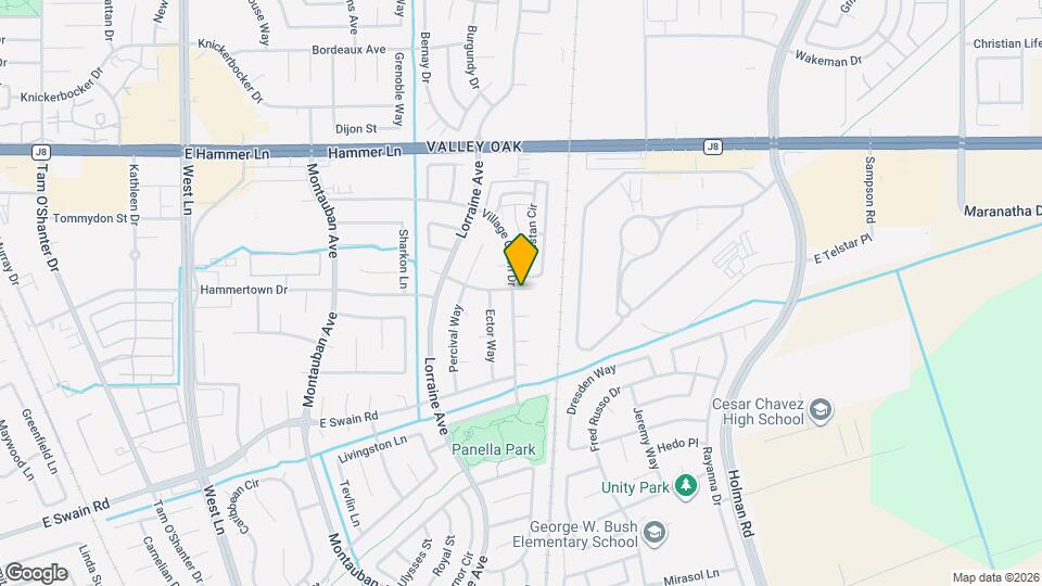 6936 Village Green Dr Map and Location Details