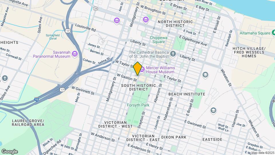 445 Whitaker St Map and Location Details