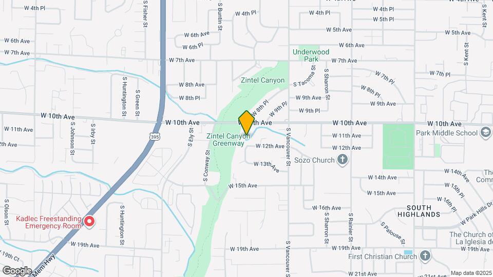 1005 S Zillah Ct, Unit A Map and Location Details