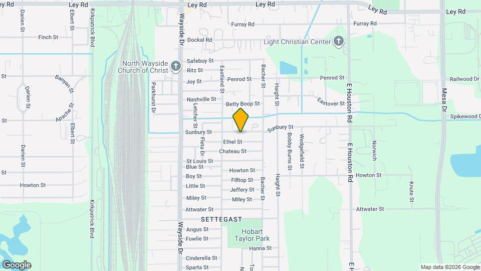 8044 Sunbury St Map and Location Details