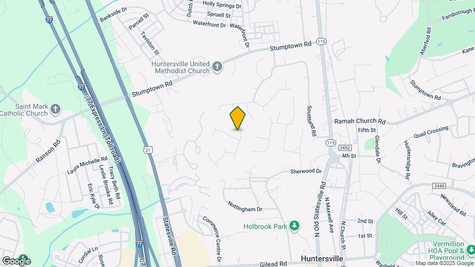 100 Aurora Ln Map and Location Details