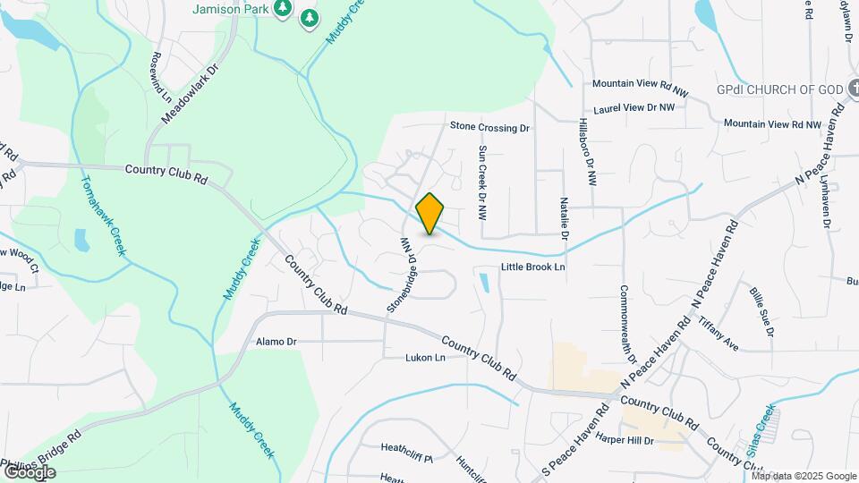 508 Rock Cliff Ct Map and Location Details