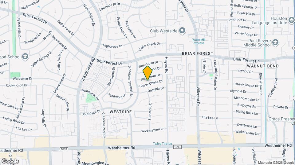 11418 Chevy Chase Dr Map and Location Details