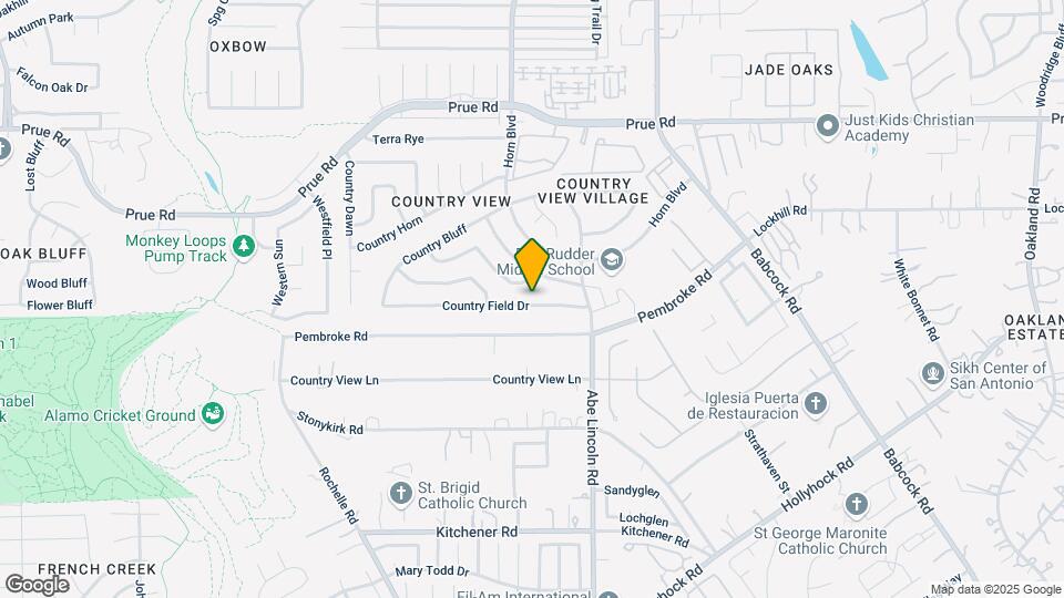 6639 Country Field Dr Map and Location Details