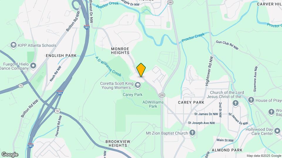 1288 Northwest Dr NW Map and Location Details