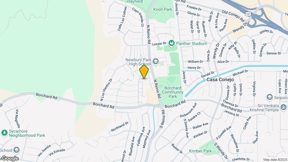 3724 San Vincente Ct Map and Location Details